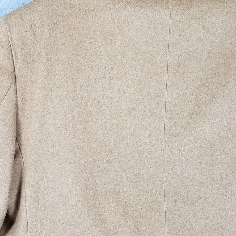 Vintage Dellapenna Camel Hair Blazer 40R Tan Sport Coat USA‎ Indie Sleaze Grunge